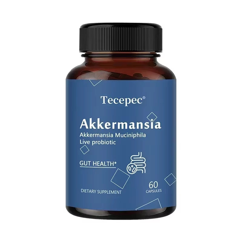 Akkermansia Muciniphila Active Probiotic Capsules, Support Digestion, Intestinal Health, Promote Intestinal Flora Balance