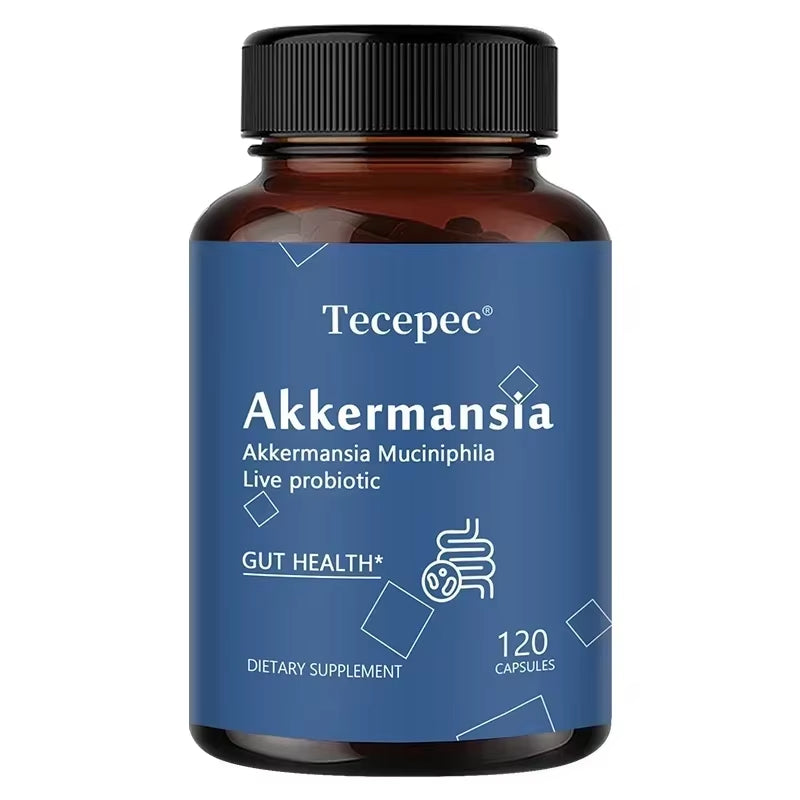 Akkermansia Muciniphila Active Probiotic Capsules, Support Digestion, Intestinal Health, Promote Intestinal Flora Balance