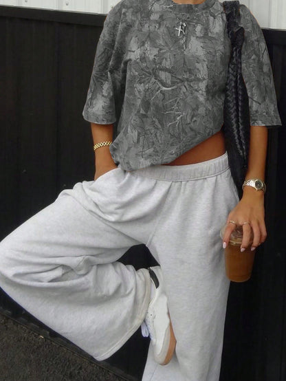 INAWLY Women'S Casual Loose Camo Print Short Sleeve T-Shirt