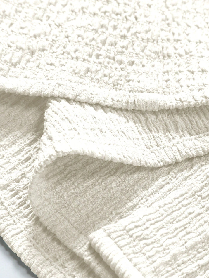 Men’s Solid Color Casual Shirt – Loose Fit Short Sleeve