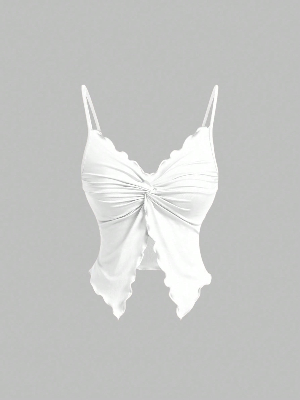 Twist Front Crisscross Sleeveless 