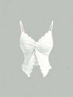 Twist Front Crisscross Sleeveless 