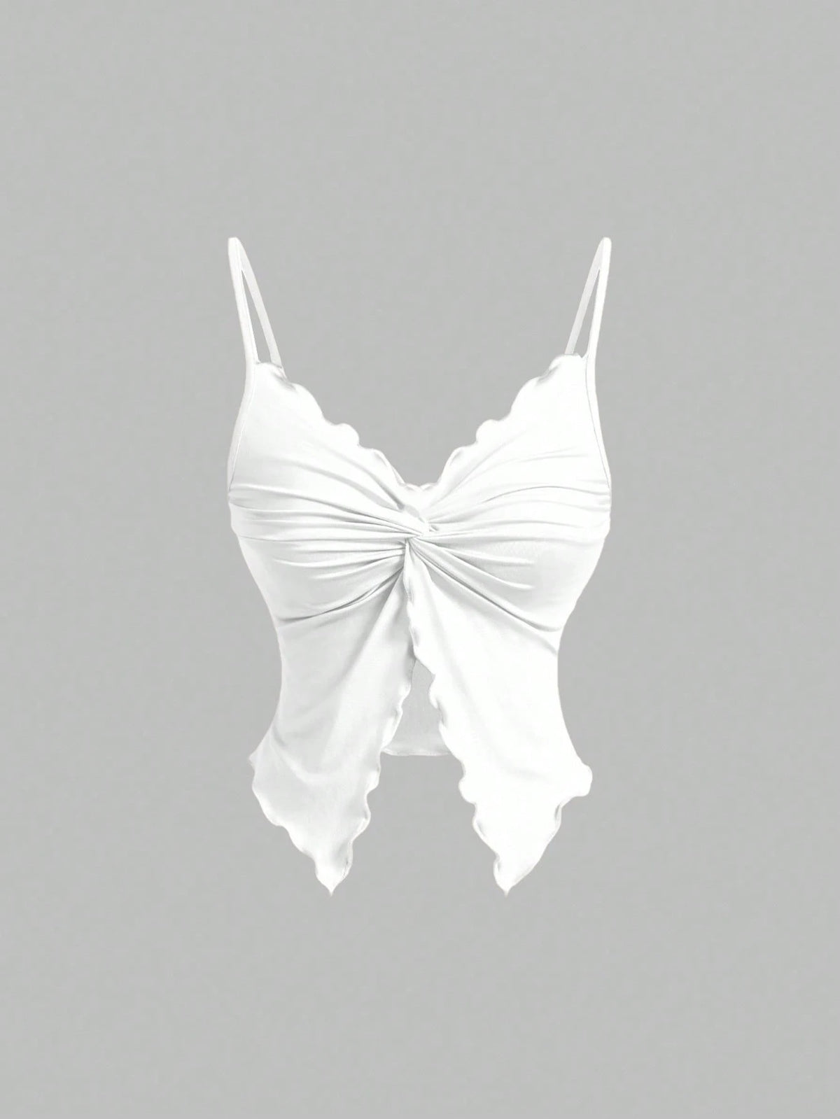 Twist Front Crisscross Sleeveless 