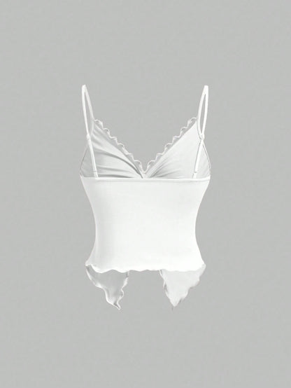 Twist Front Crisscross Sleeveless 