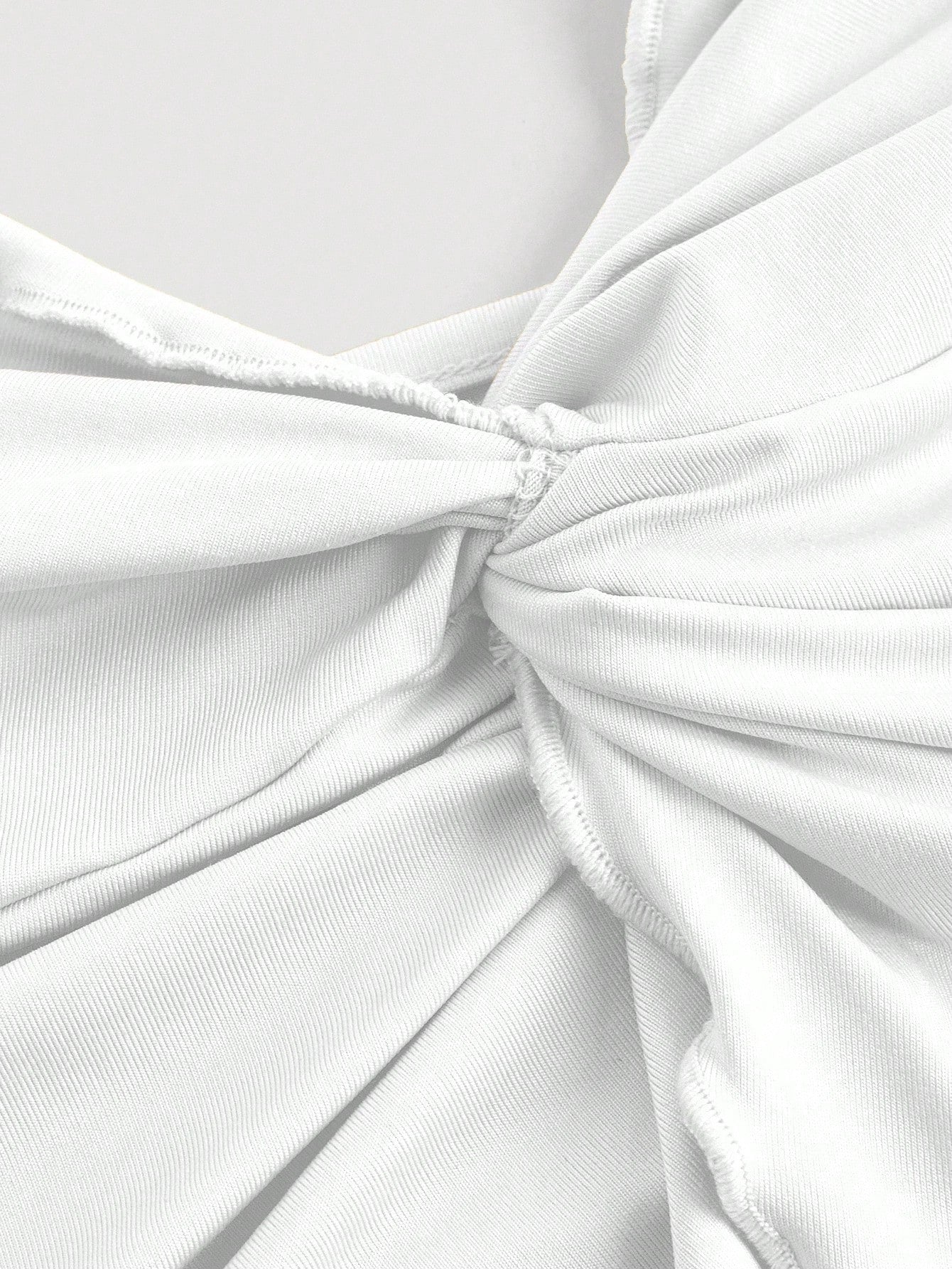 Twist Front Crisscross Sleeveless 