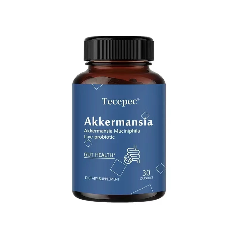Akkermansia Muciniphila Active Probiotic Capsules, Support Digestion, Intestinal Health, Promote Intestinal Flora Balance