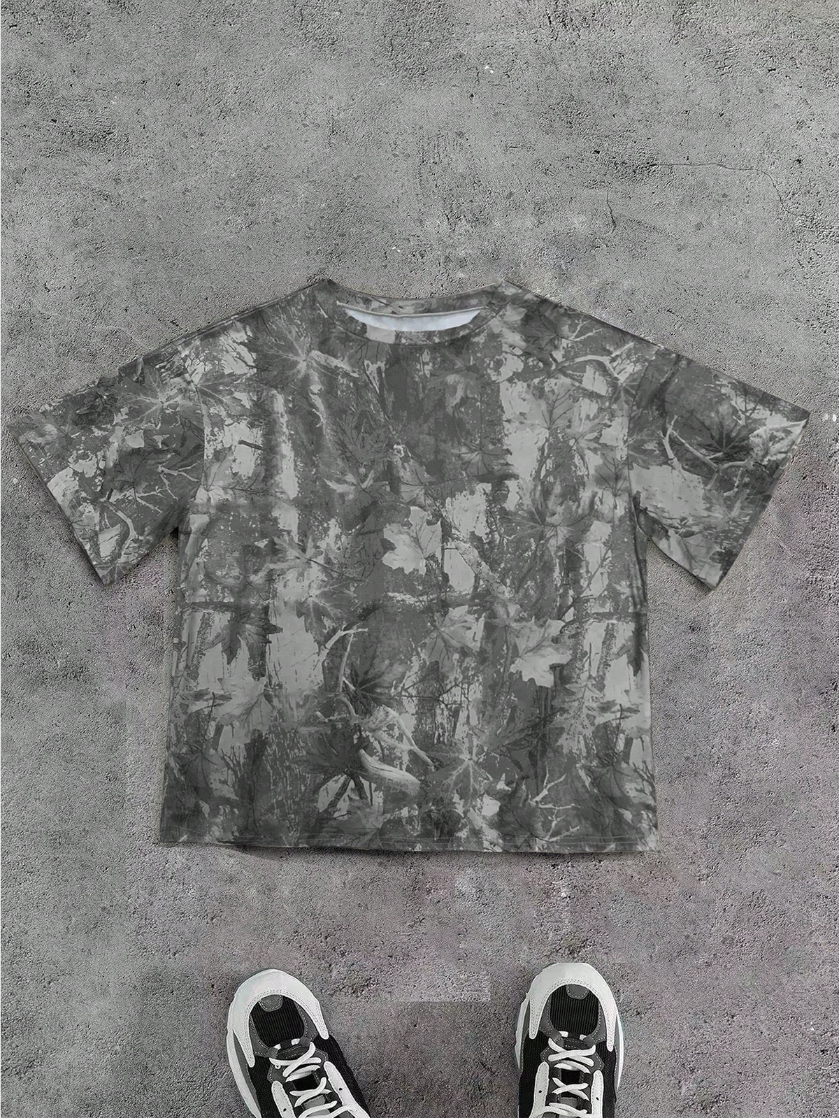 INAWLY Women'S Casual Loose Camo Print Short Sleeve T-Shirt