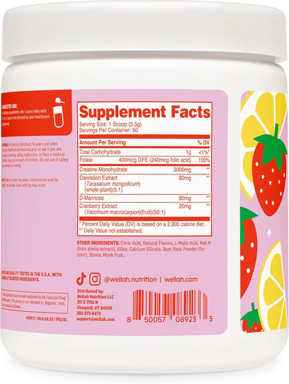 Creatine for Women – Strawberry Lemonade (50 Servings)