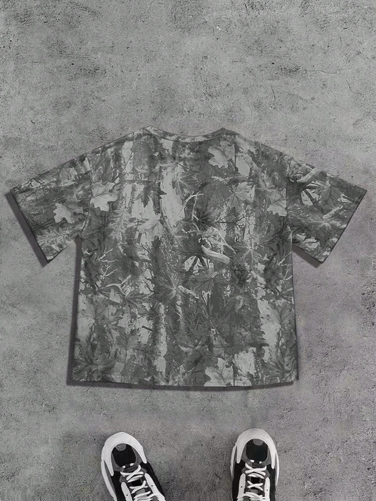 INAWLY Women'S Casual Loose Camo Print Short Sleeve T-Shirt