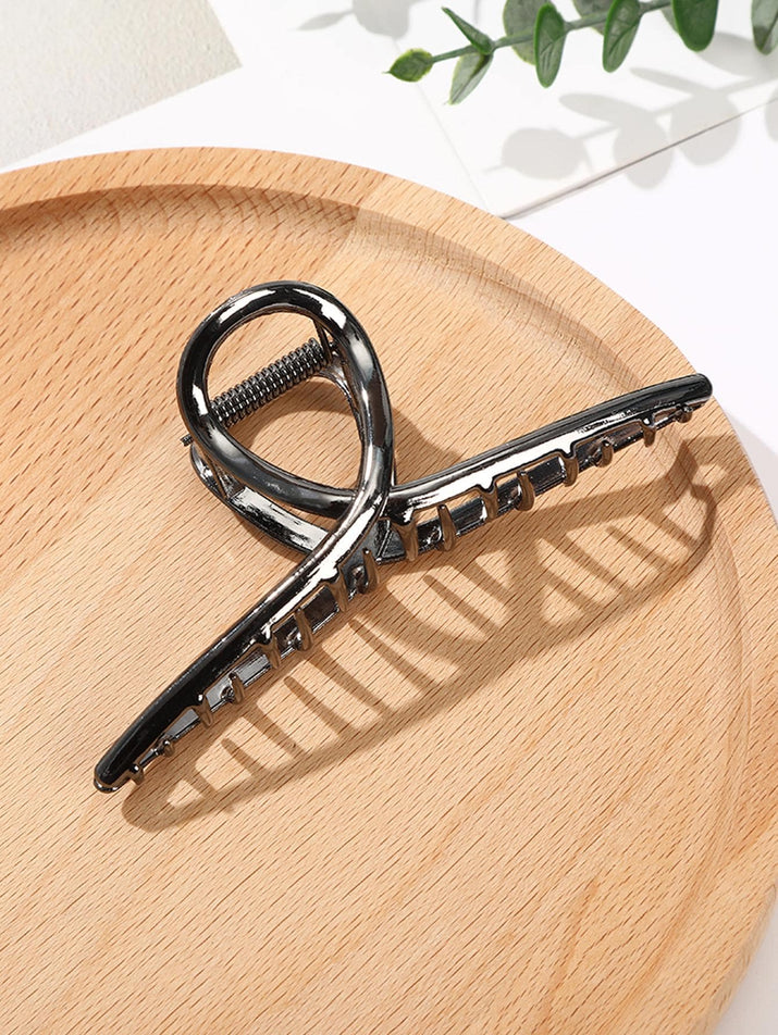 1Pc Women Criss Cross Design Casual Hair Claw for Daily Life Party Claw Clips Hair Clips Hair Jaw Clip Hair Clamps Hair Clutch Hair Catcher Clip, School Stuff, College Fall Winter Hair Accessories for Women for Vacation Outfits Woman